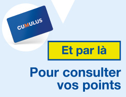 Consulter vos points Cumulus